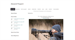 Desktop Screenshot of photographypospech.com